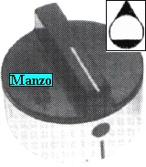 491508.13CY - MANOPOLA  &Oslash; 8MM. A-M+10 MM.