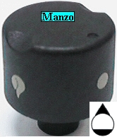 491536.15CY - MANOPOLA  Ø 8MM. A-M+20 MM.