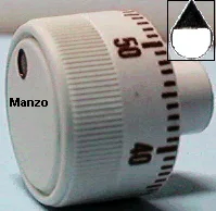 491802.11EL - MANOPOLA  &Oslash; 6MM. B+M+15 MM. CONT.60MI