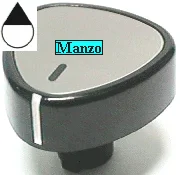 493053.12GG - MANOPOLA  &Oslash; 6MM. B+M+24 MM. ELETTRICA