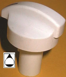 493080.11GG - MANOPOLA  &Oslash; 8MM. A-M+32MM. GAS