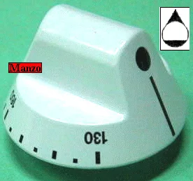 493086.11GG - MANOPOLA  &Oslash; 8MM. A-M+10MM. FORNO EUROGA