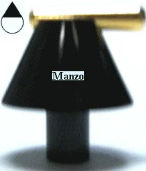 493093.33GG - MANOPOLA  &Oslash; 6MM. B+M+17MM. NE/OTT. 30X40