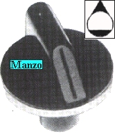 493603.12IG - MANOPOLA  Ø 6MM. A +M +10 MM.