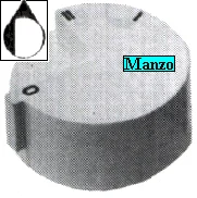 493605.11IG - MANOPOLA  &Oslash; 9MM. C -M +6 MM.