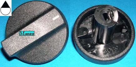 493614.12IG - MANOPOLA Ø 6MM. B+M+22MM.