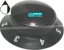 493655.12IG - MANOPOLA  &Oslash; 6MM. D+M+0 ELETTRICO 0-6