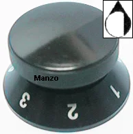 493658.15IG - MANOPOLA  &Oslash; 6MM. D+M-5MM. ELETTR.0-6