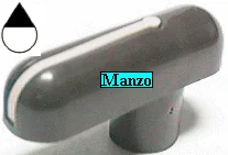 493815.15IN - MANOPOLA  &Oslash; 6MM. B+M+15 MM.