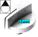 494500.11LG - MANOPOLA  &Oslash; 8MM. B-M+18 MM.