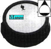 495100.12MC - MANOPOLA  &Oslash; 8MM. A-M+2 MM.