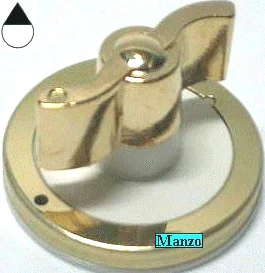 495510.11MG - MANOPOLA  &Oslash; 6MM. B+M+0 DORATA