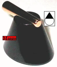 495514.12MG - MANOPOLA  &Oslash; 6MM. B+M-2MM.