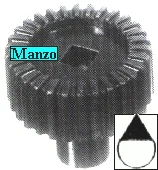 495629.15NA - MANOPOLA  &Oslash; 8MM. B-M+22 MM.