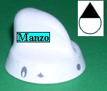 495657.11NA - MANOPOLA  &Oslash; 6MM. B+M-1MM. GAS  &Oslash; 38MM