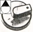 496102.12ON - MANOPOLA  &Oslash; 6MM. B+M+8 MM. ELETTR.0-6