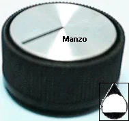 496809.12SE - MANOPOLA  &Oslash; 6MM. A+M+3 MM.