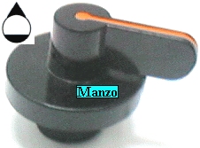 497814.15SM - MANOPOLA  Ø 6MM. A+M+11 MM. GAS