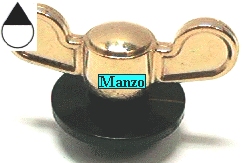 497826.15SM - MANOPOLA  Ø 6MM. B+M+9 MM.