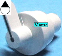 497840.11SM - MANOPOLA  &Oslash; 6MM. B+M+31 MM. FORNO S34