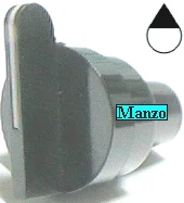 497841.12SM - MANOPOLA  &Oslash; 6MM. B+M+31 MM.FORNO