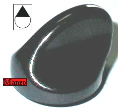 497875.12SM - MANOPOLA  &Oslash; 6MM. B+M+5MM. P/C A GOCCIA