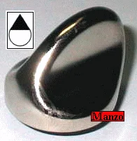 497875.20SM - MANOPOLA  &Oslash; 6MM. B+M+5MM. P/C A GOCCIA