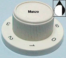 498021.11SR - MANOPOLA  &Oslash; 6MM. D+M-4 P/ELETTR.0-6