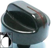 499105.15UR - MANOPOLA  &Oslash; 6MM. D+M+17MM. ELET.