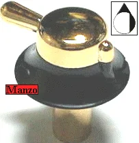 499114.12UR - MANOPOLA  &Oslash; 6MM. D+M+30MM. P/C GAS