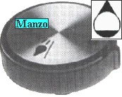 499613.12RX - MANOPOLA  &Oslash; 8MM. A-M+12 MM.