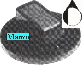 499617.15RX - MANOPOLA  &Oslash; 8MM. C-M+3 MM.