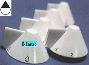 499618.00ZA - MANOPOLA  &Oslash; 6MM. B+M+4 MM. KIT 4+1