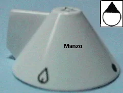 499618.11ZA - MANOPOLA  &Oslash; 6MM. B-M-4 MM. GAS