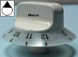 499623.11ZA - MANOPOLA  &Oslash; 6MM. B+M+15 MM.CONTAMINUTI