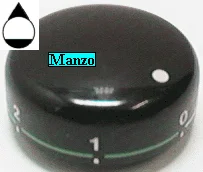 499631.15ZA - MANOPOLA  &Oslash; 6MM. A-M+5 MM. ELETTR.0-6