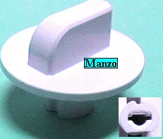 499655.11ZA - MANOPOLA  &Oslash; 6MM. B+M+18 MM.