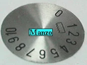 499925.00AV - DISCHETTO X MANOPOLE FORNO ELET.0-10