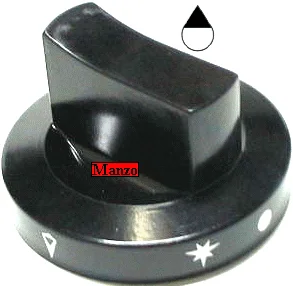 499966.12AV - MANOPOLA  &Oslash; 10MM. B-M+0 INDUSTRIALE