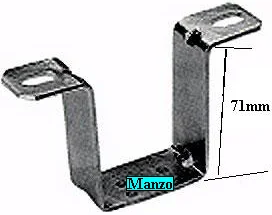 504276.00AV - STAFFA ELETTROVENTILATORE 10W H.71MM.