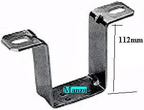 504278.00AV - STAFFA ELTTROVENTILATORE 25-35W H.112MM.