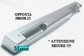 508439.20ME - MANIGLIA FRIGO 30X540X40
