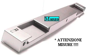 508445.20ME - MANIGLIA FRIGO 59X594X37