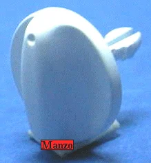 509507.11ME - MANOPOLA TRIMMER H.17MM. Ø 20MM.