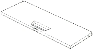 511174.15IB - PORTINA CONGELATORE 166X477X16