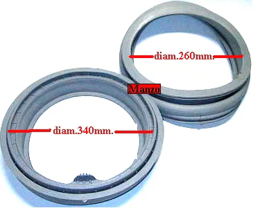 600419.03ME - SOFFIETTO OBLO  &Oslash; 360/340 H.50 V/P