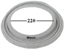 600654.00SL - SOFFIETTO OBLO SILUETTE 1/S  &Oslash; 22