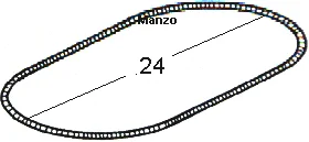 601004.00AV - ANELLO FISSA6GIO SOFFIETTO OBLO INOX DM 32 PER 5 A 6KG