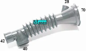 620460.00ME - RACCORDO.SCARICO  &Oslash; 70 C/FORO