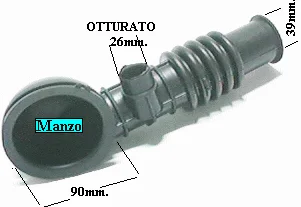 620621.00SG - RACCORDO.SCARICO VASCA IN PLASTICA